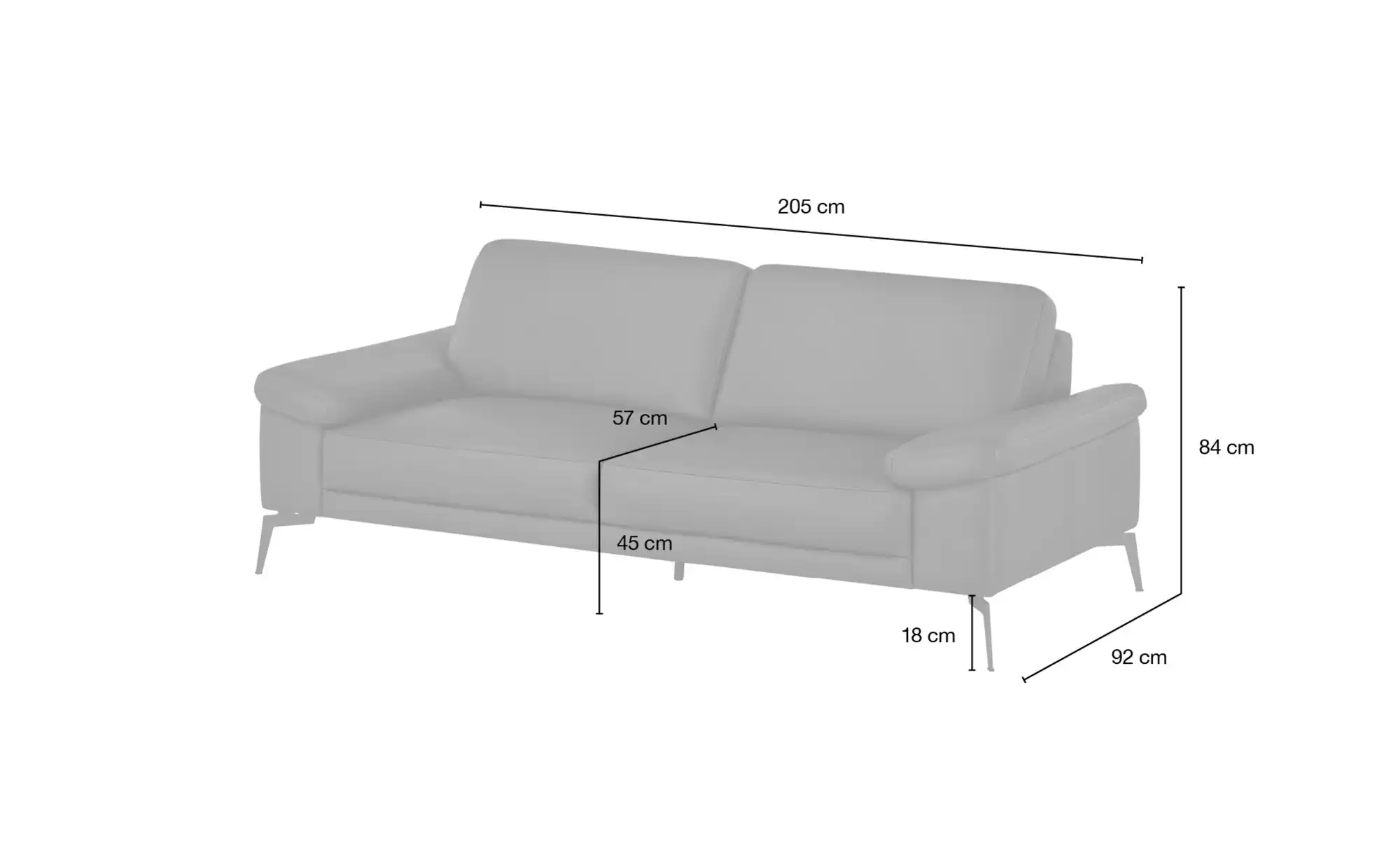 Primo Einzelsofa Spring