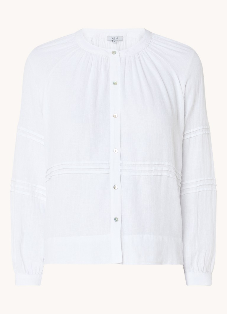 Bluza Rails Frances od mješavine lana