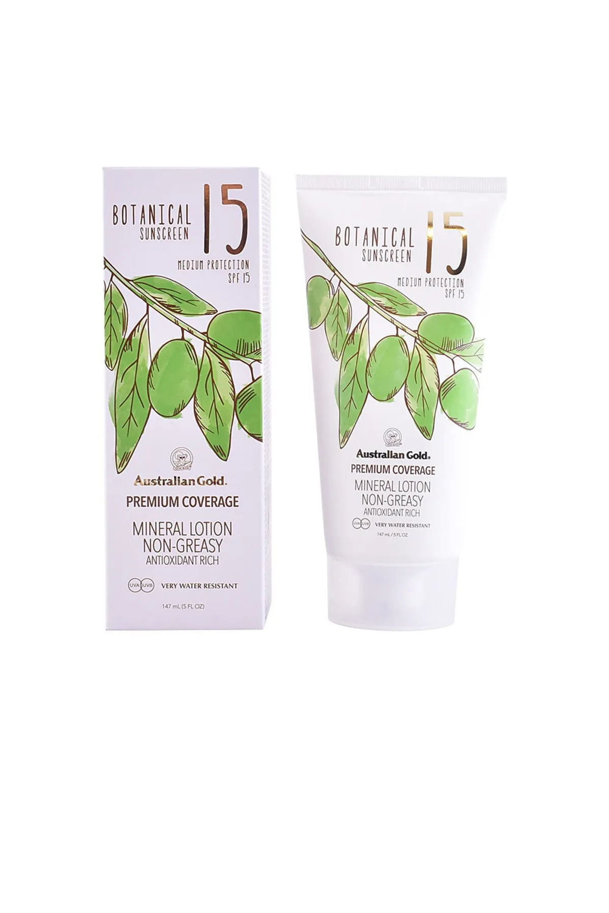 Australian Gold  Botanische Spf15-Lotion Australian Gold 147 ml