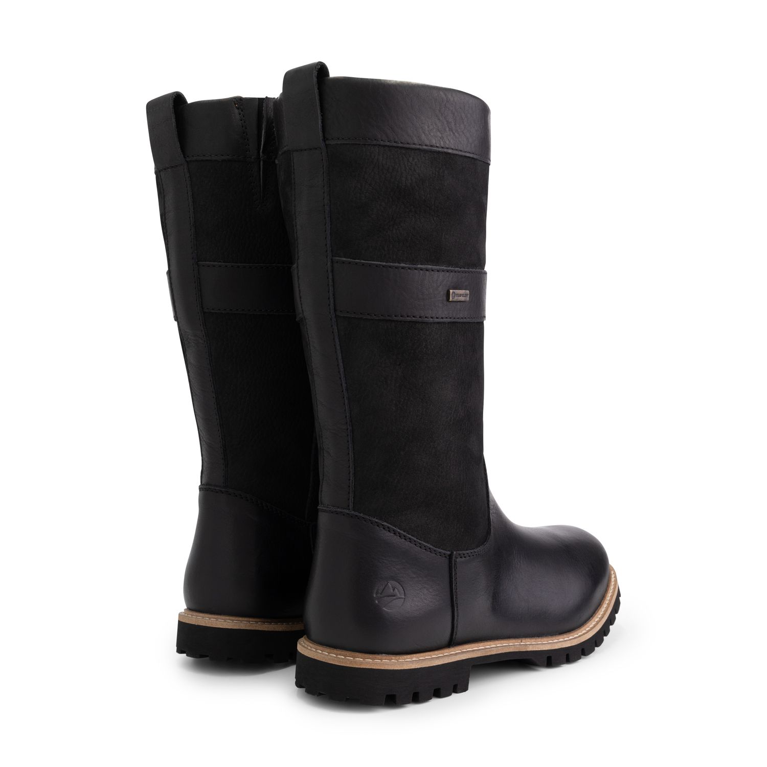 Travelin' Danmark schwarze Herren Outdoorstiefel