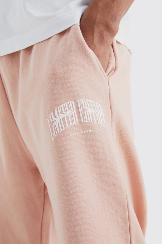 Oversize Jogginghose mit Limited Edition Print