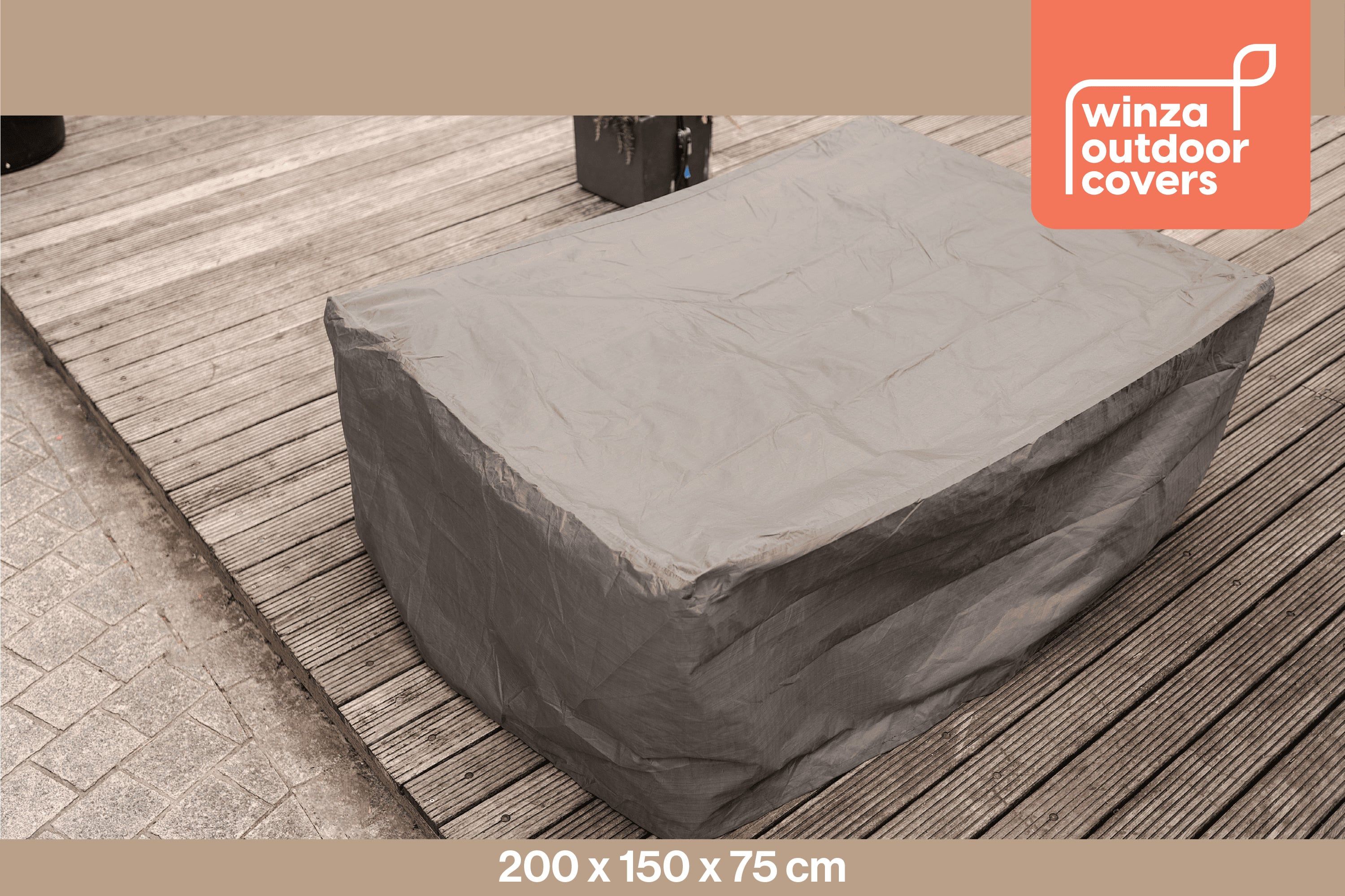 Winza 200 x 150 x 75 cm Loungeset Schutzhülle