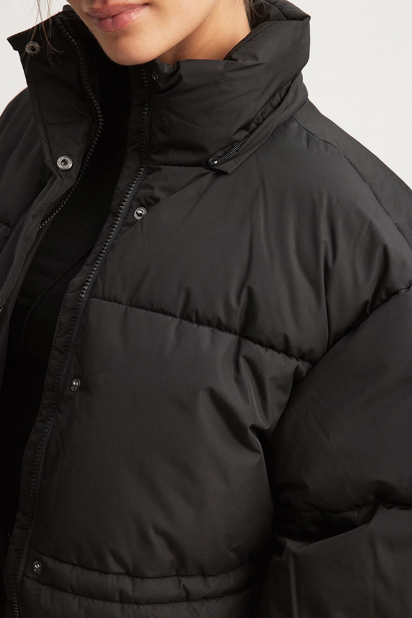 Oversized wattierte Jacke