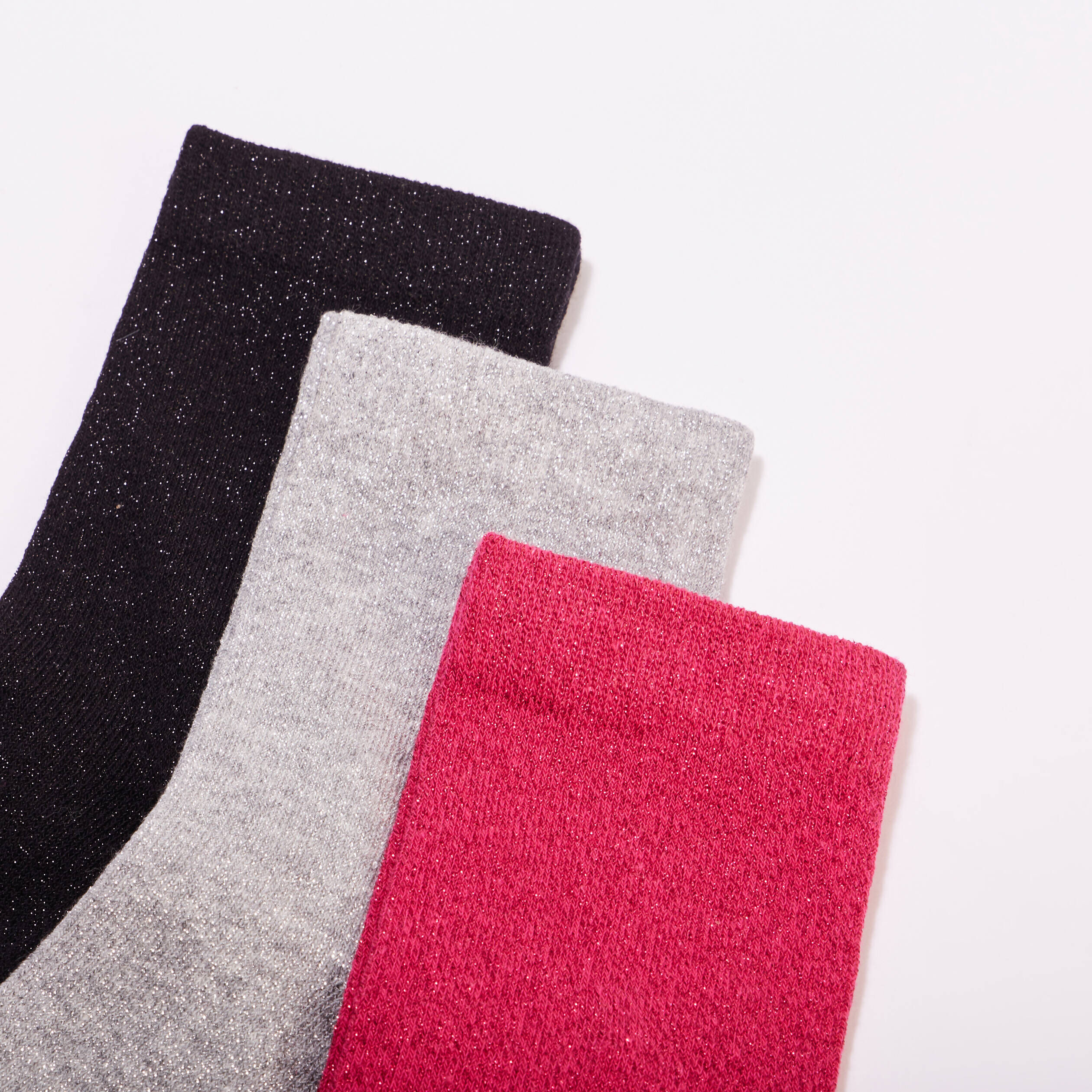 Lot 3 paires chaussettes noir femme | Cache Cache