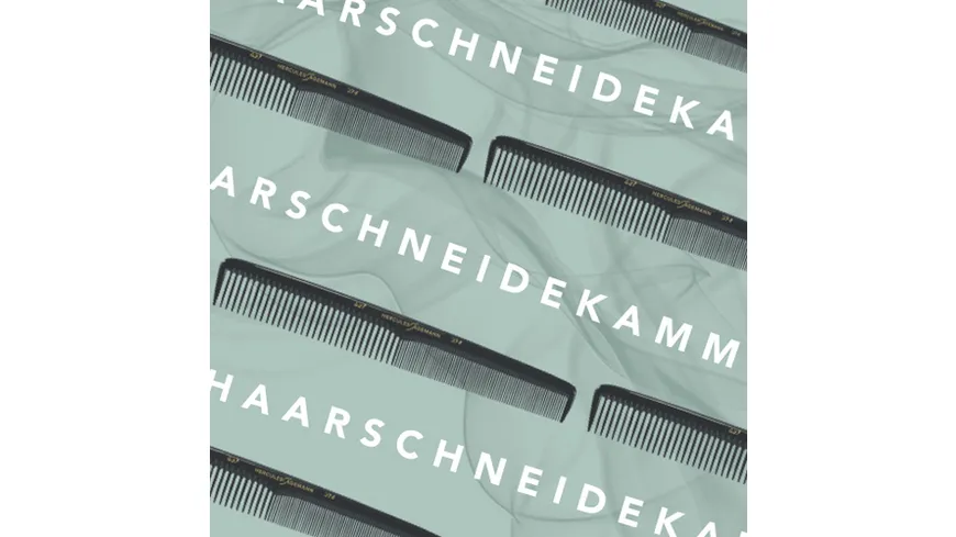 HERCULES Sägemann Haarschneidekamm Naturkautschuk
