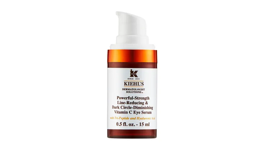 KIEHL'S Powerful-Strength Line-Reducing & Dark Circle Diminishing Vitamin C Eye Serum 15 ml