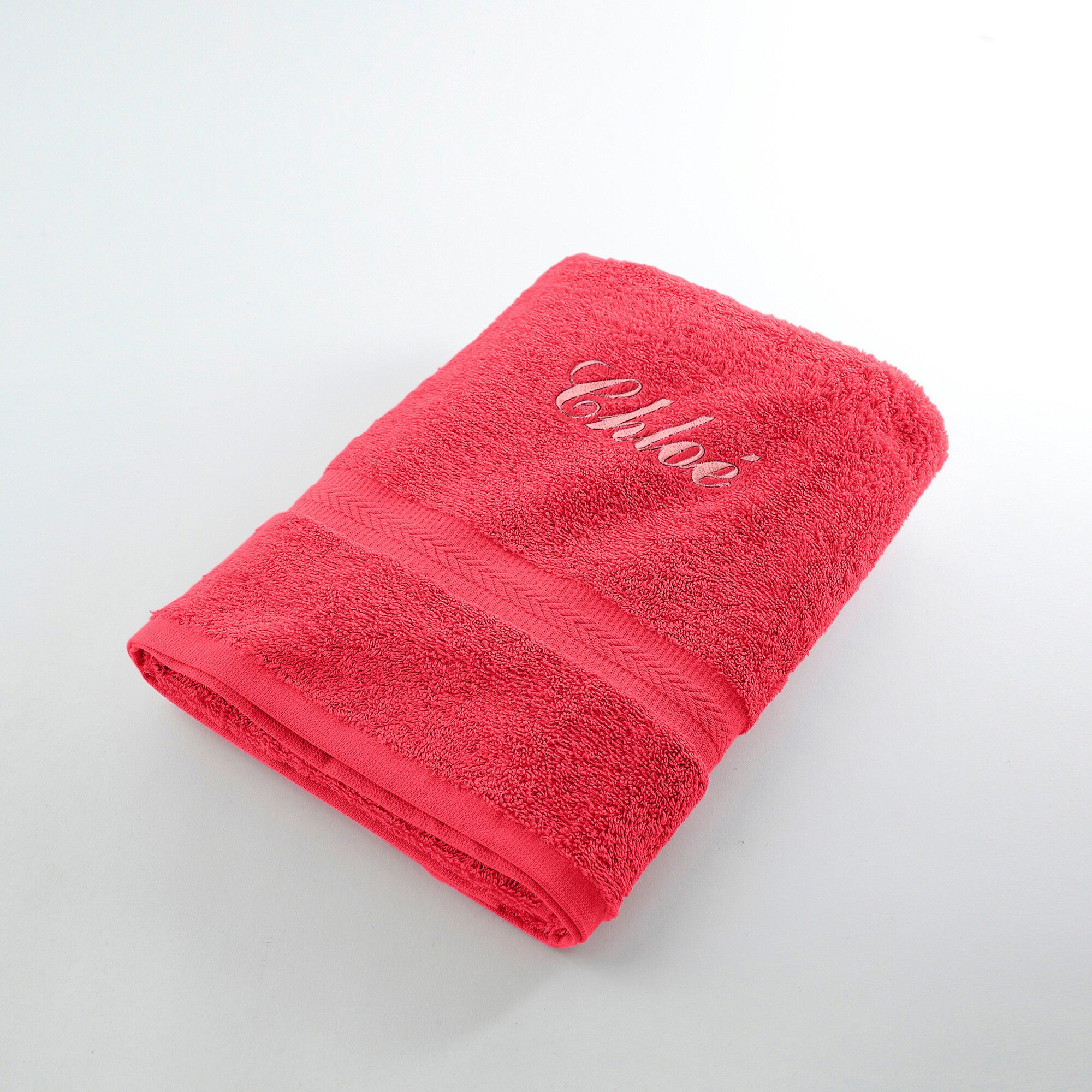 Serviette éponge personnalisable confort moelleux