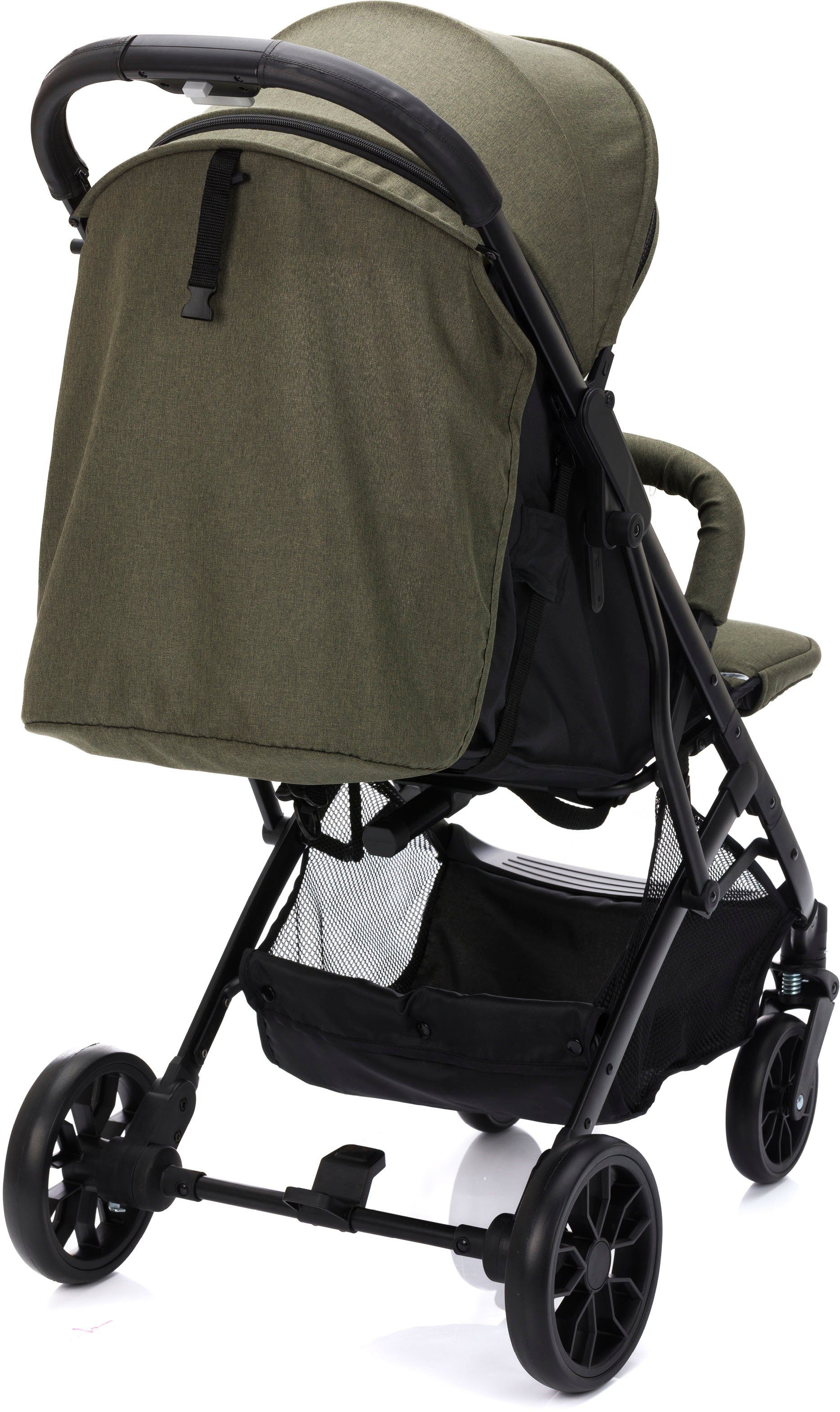 Fillikid Kinder-Buggy Styler Elite, oliv melange