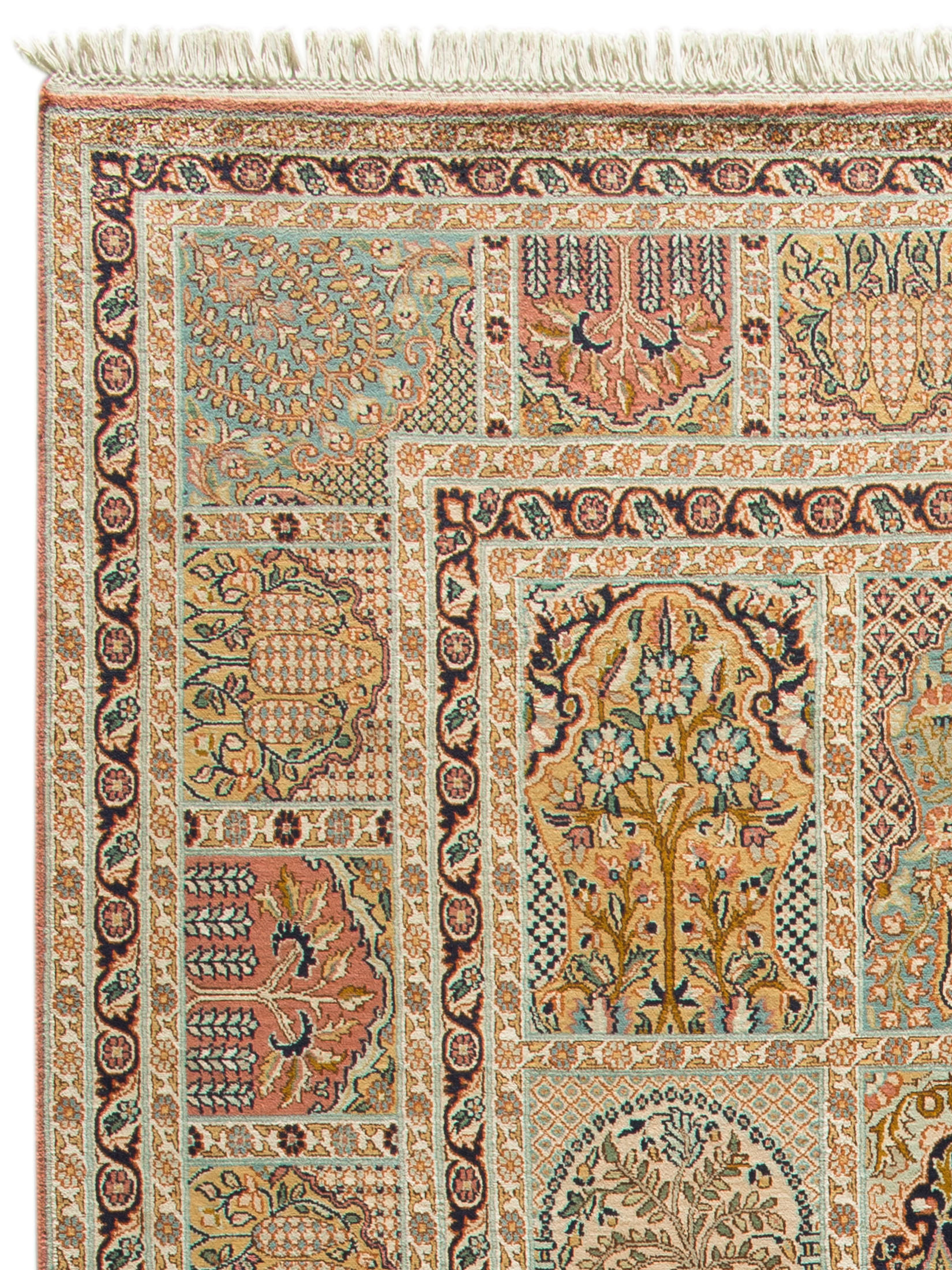 Kaschmir Seide 18/18 ca. 253 x 331 cm, Unikat / Einzelstück