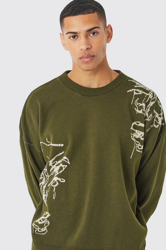 Oversize Strickpullover