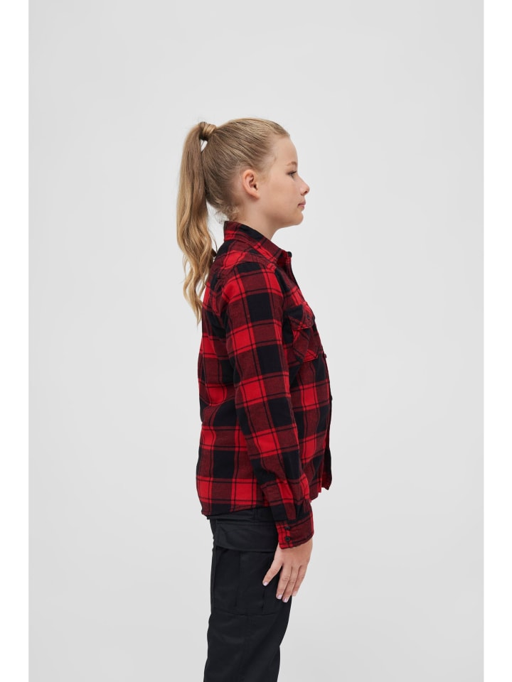 Brandit Brandit Hemden in red/black günstig kaufen