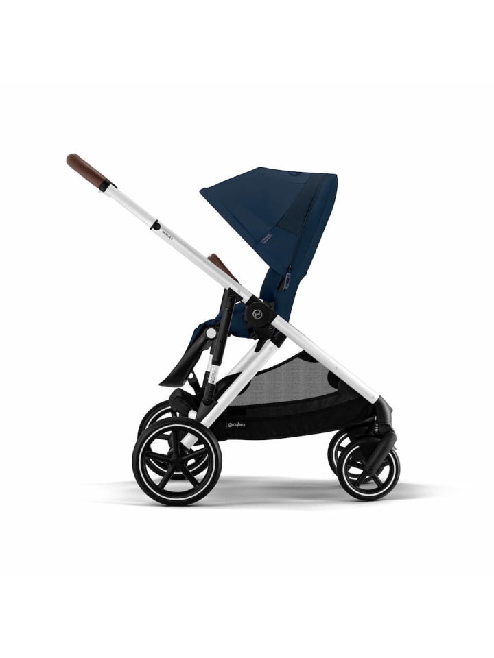 Cybex Cybex Gazelle S Kinderwagen - Farbe: Ocean Blue / Gestell Silver günstig kaufen onesize