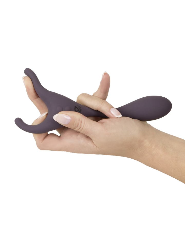 Couples Choice Vibrator Remote Controlled Couple's Vibrator in lila günstig kaufen 18,5 cm