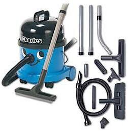 Trocken- und Nasssauger CVC370 Charles Blau, Schwarz 15 L