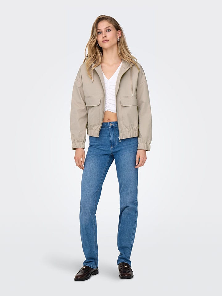 ONLY Übergangsjacke in Beige günstig kaufen