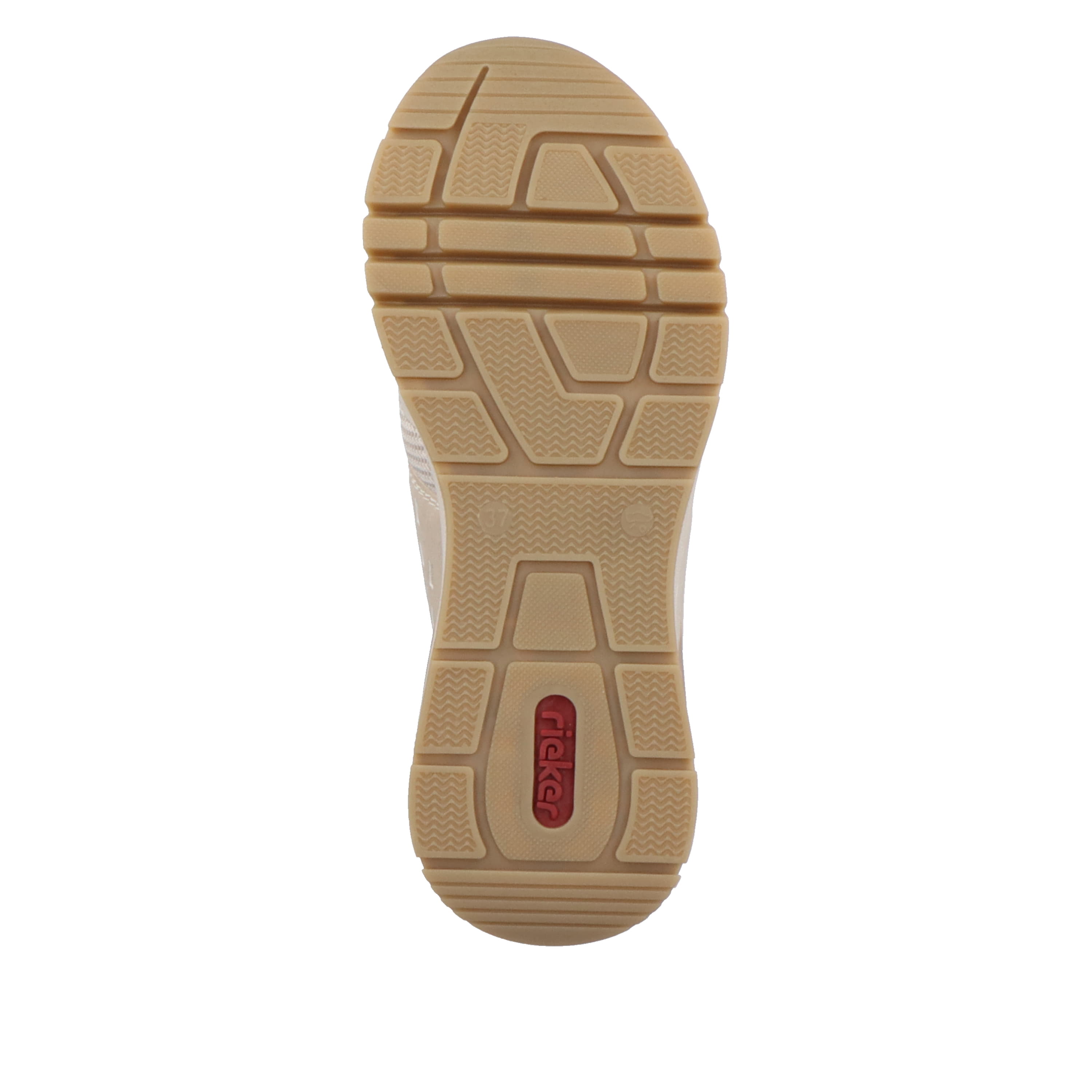 Rieker Damen Slipper cremebeige