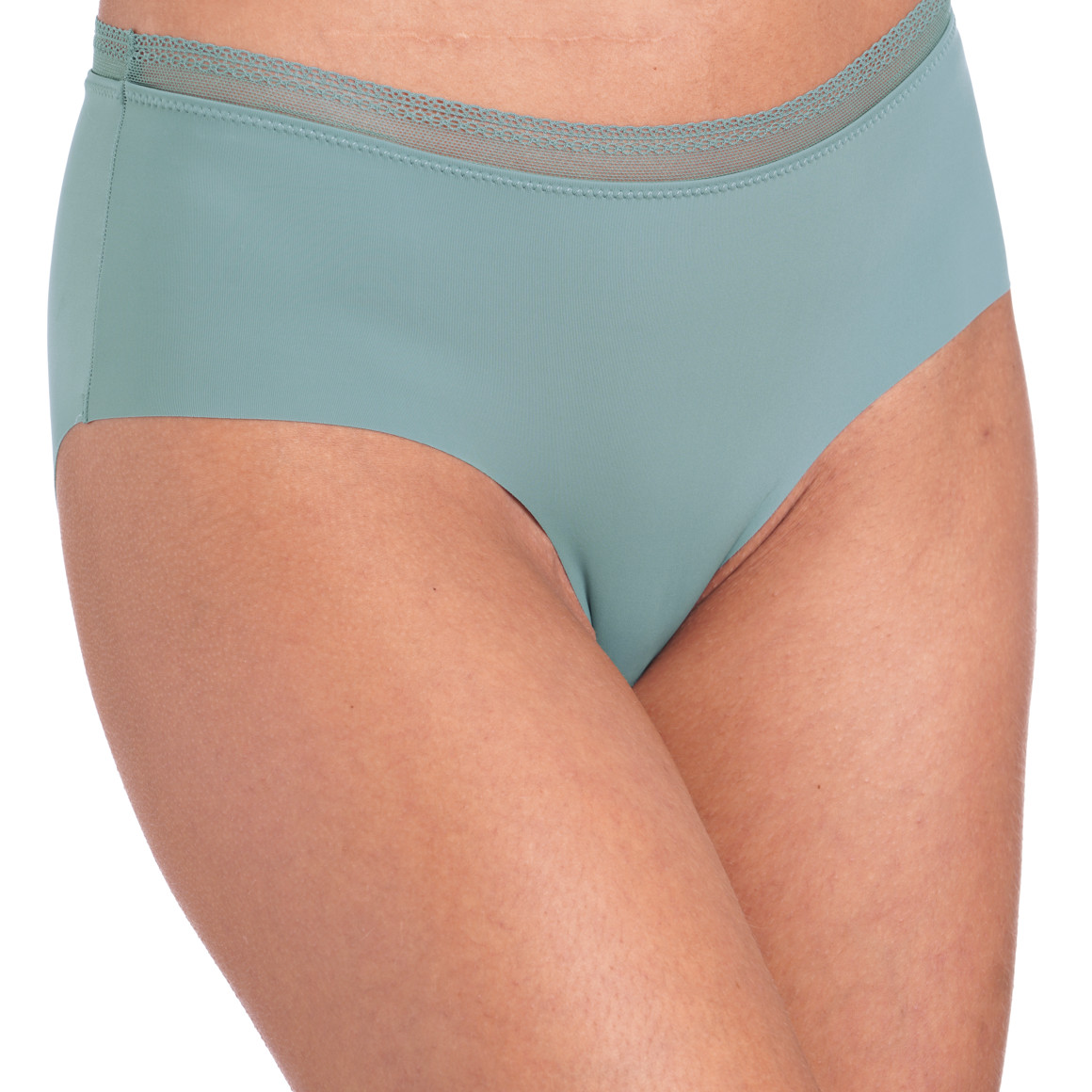 2 Damen Seamless-Pantys mit Spitze