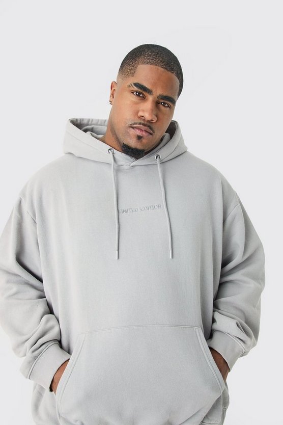 Plus Oversize Limited Trainingsanzug mit Kapuze
