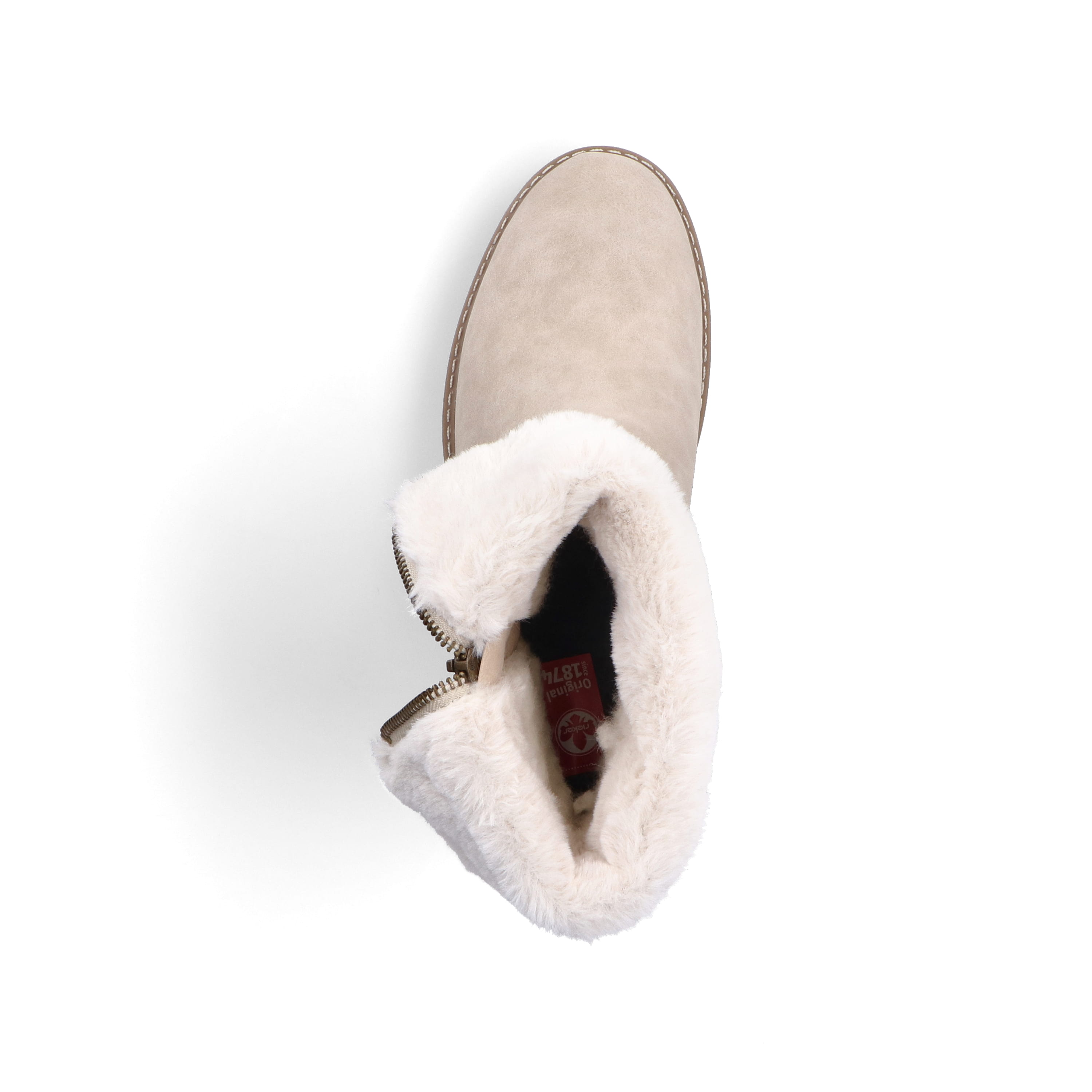 Rieker Damen Kurzstiefel graubeige