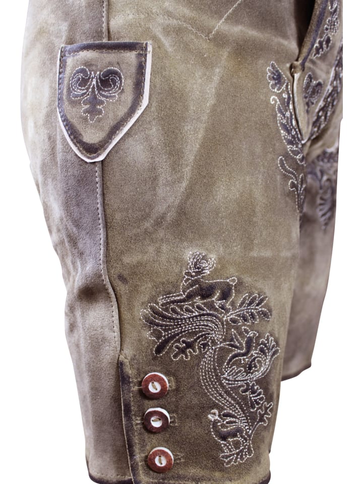 Edelnice Lederhose Valentin in braun günstig kaufen