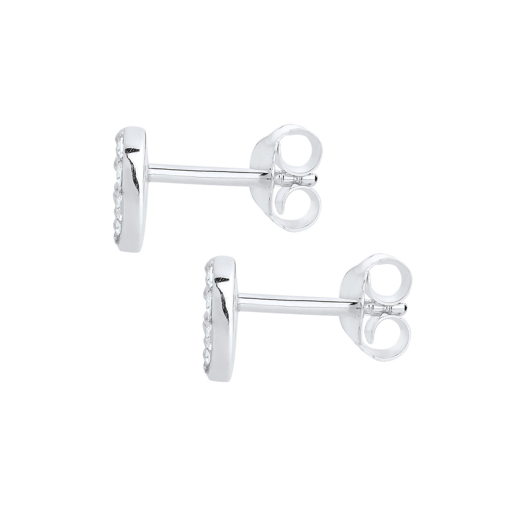 Elli Elli Boucles d'Oreilles Infinity Zirkonia Unendlichkeit 925 Silber Boucles d'oreilles