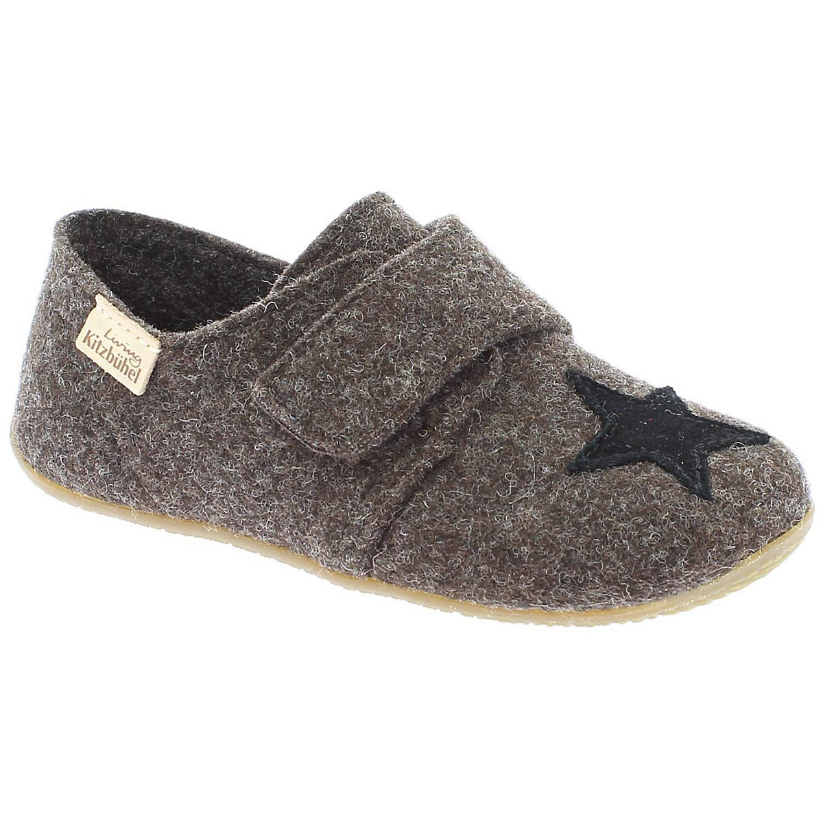 Klettmodell Filz Stern Dark Oak Ballerinas