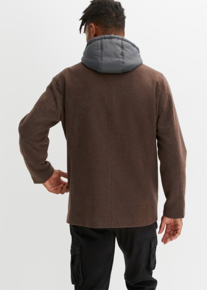 Winter-Cabanjacke 2 in 1 Optik