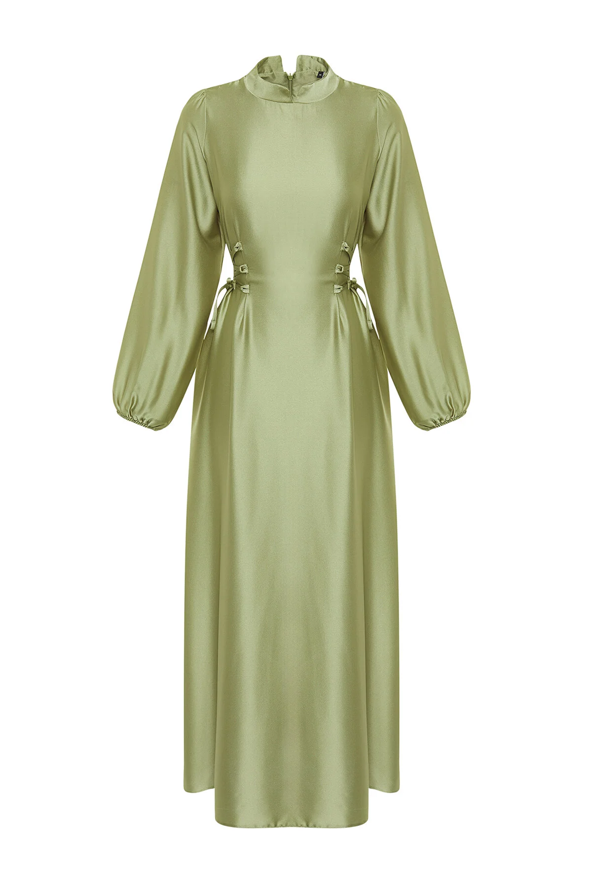 Trendyol Modest  Grünes Satin-Bubble-Gewebe in Leinwandbindung - TCTSS23DB00037
