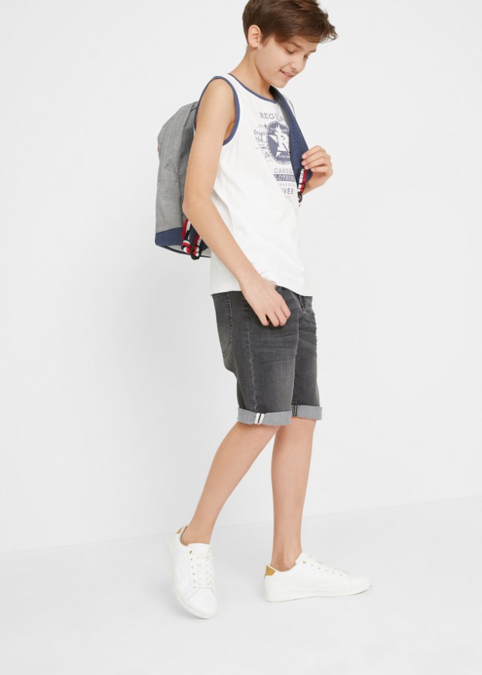 Jungen Tanktop aus Bio-Baumwolle (2er Pack)