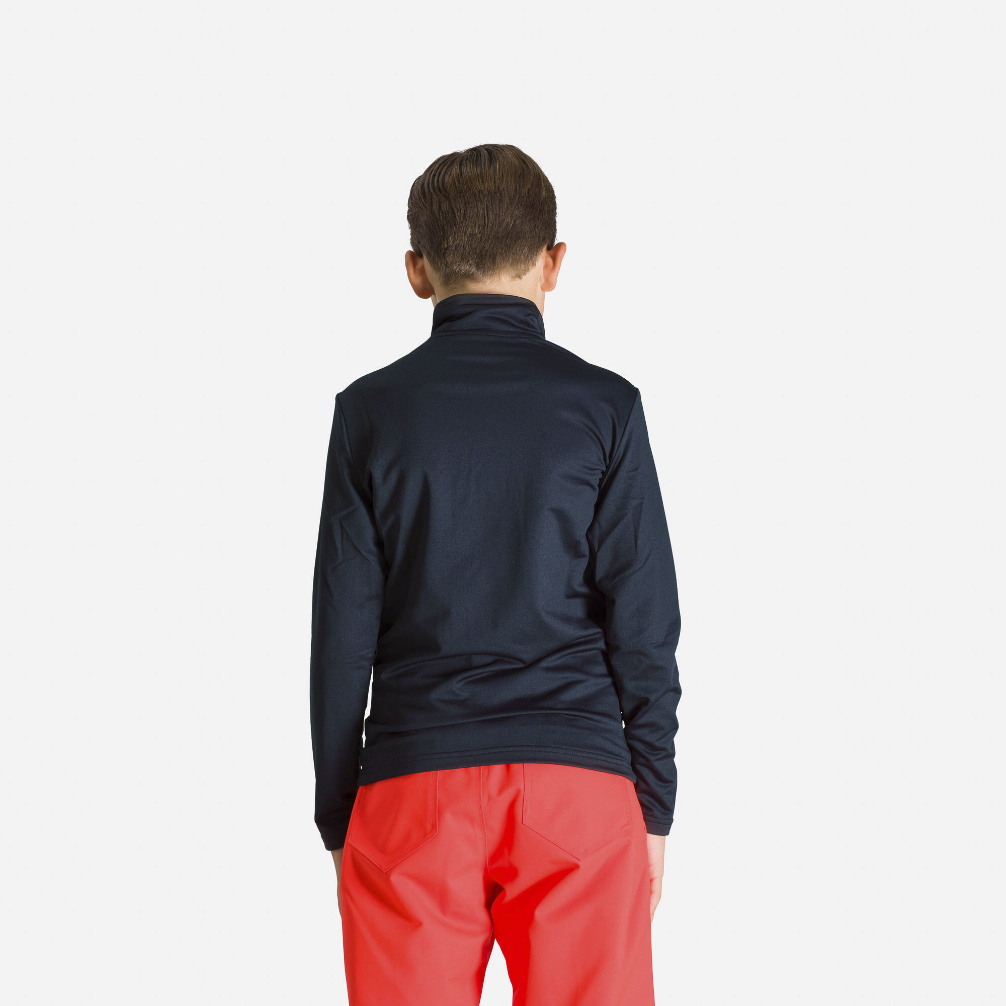 Haut en polaire stretch demi-zip Garçon