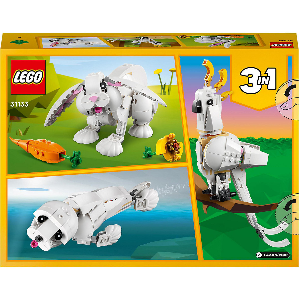 LEGO® Creator 31133 Weißer Hase