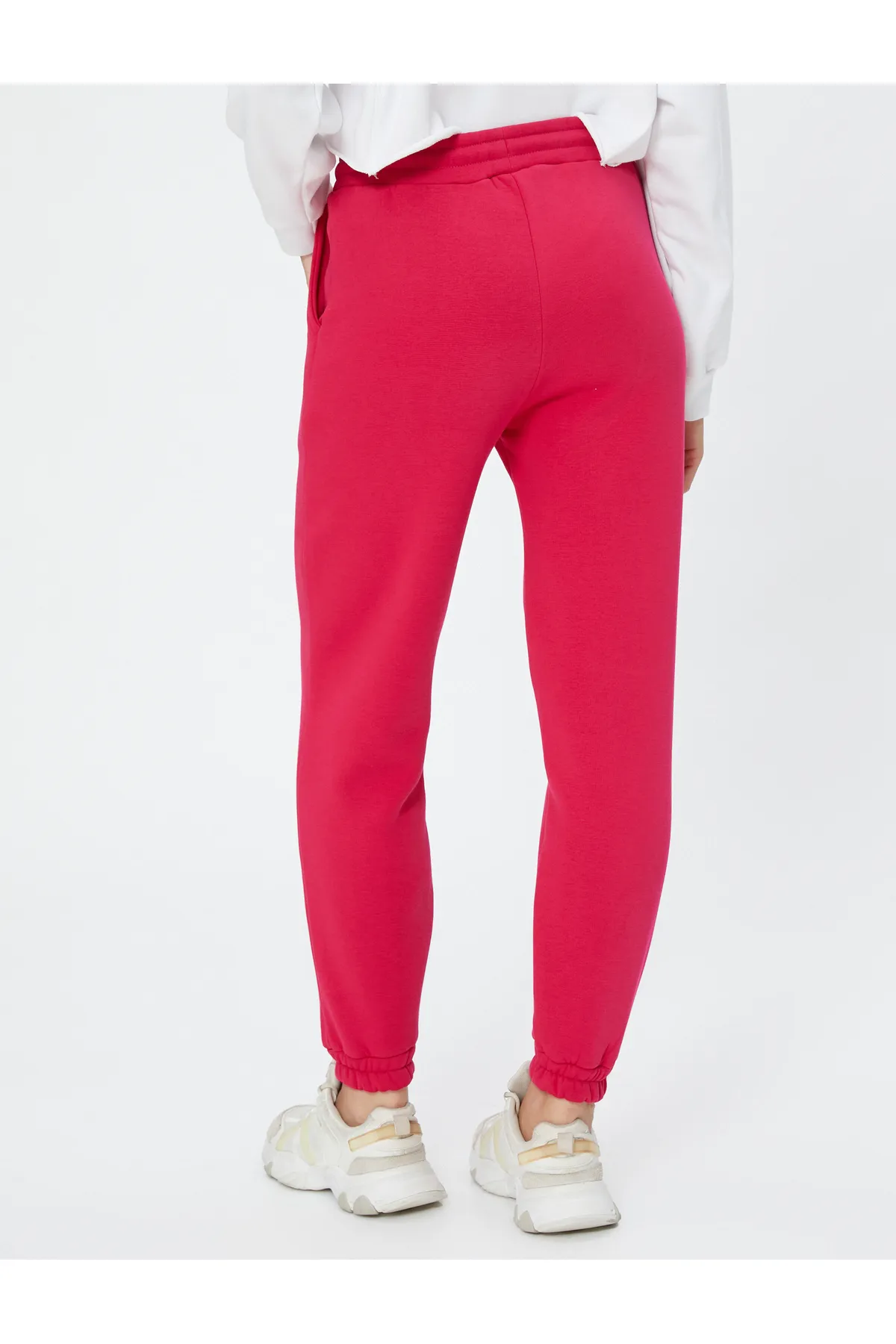 Koton  Jogger-Jogginghose mit geripptem Spitzentaschendetail