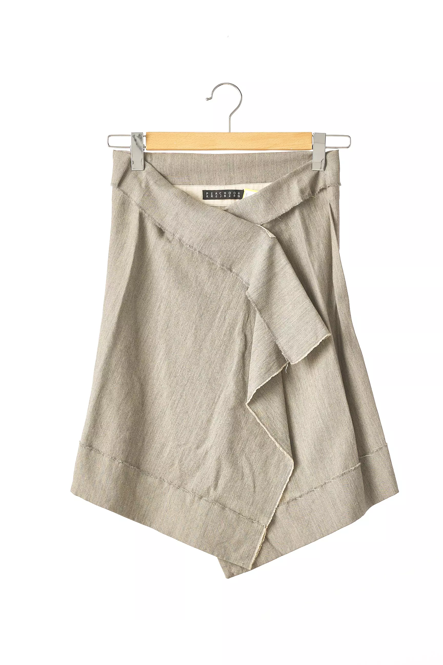 Peachoo Krejberg Jupes Mi Longues Femme couleur gris