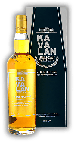 Kavalan Ex Bourbon Oak 46% Kavalan Ex Bourbon Oak 46%  0,7	 Liter - Vol 46%