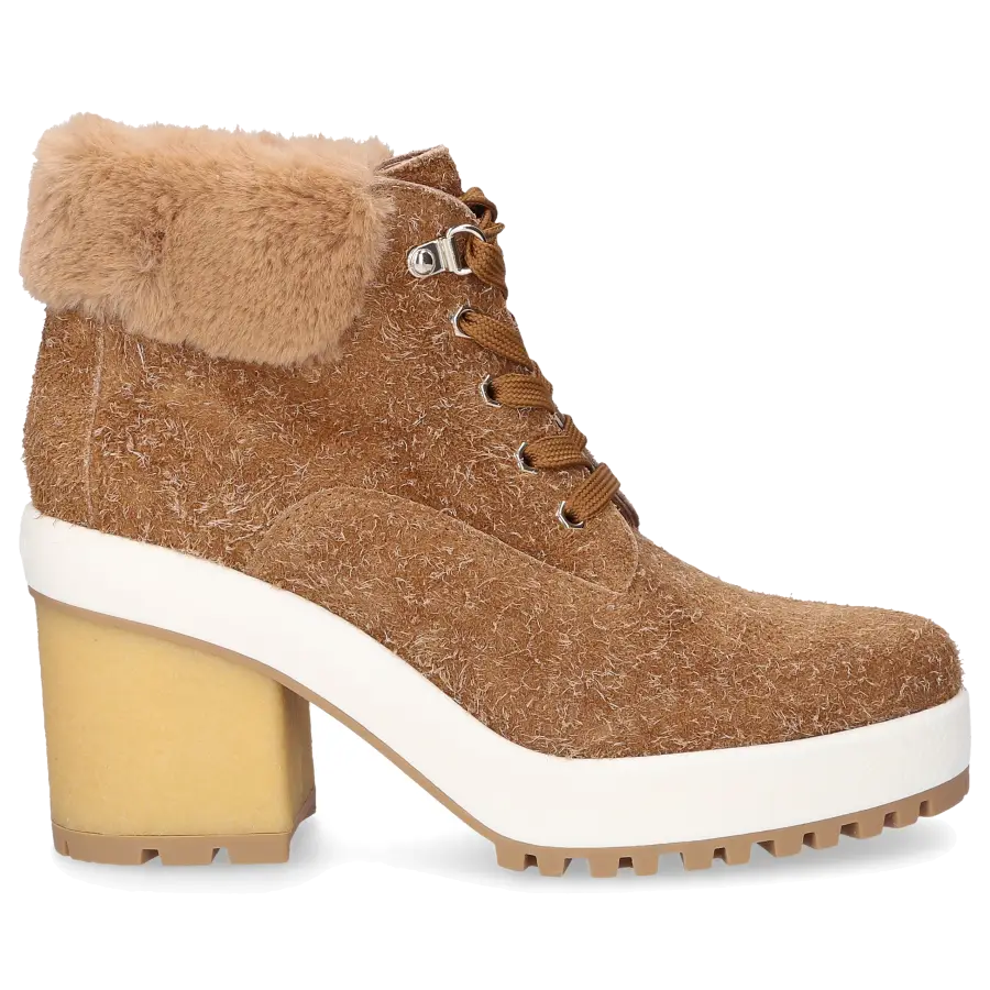 Hogan - Stiefeletten H475 Veloursleder - beige