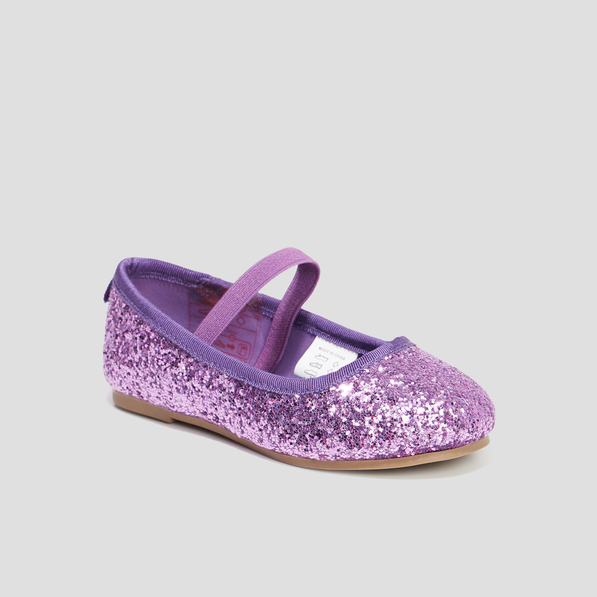 Ballerines à paillettes Encanto violet fille | La Halle
