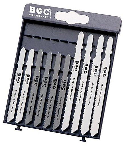 Bohrcraft 19911330010 Setovi listova ubodne pile st-m10 // 10-dijelni metalni