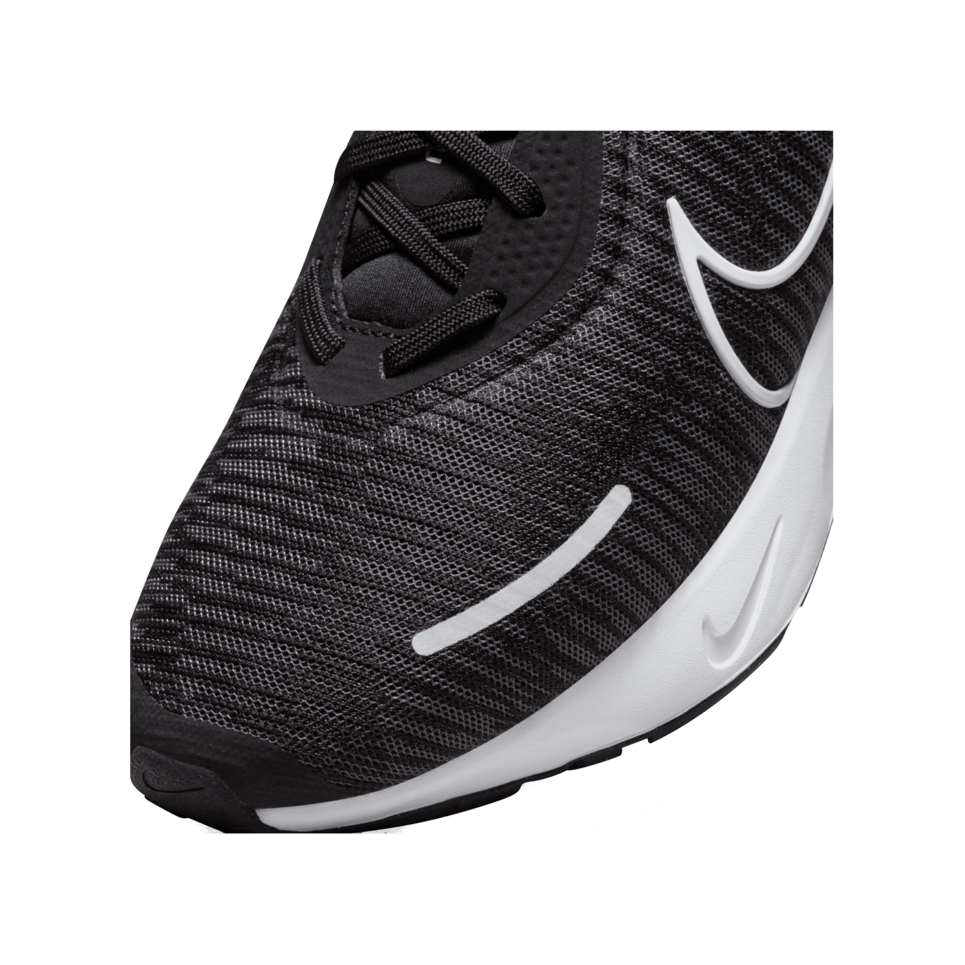 Nike Renew Run 4 Damen Schwarz Weiss F002 Laufschuh