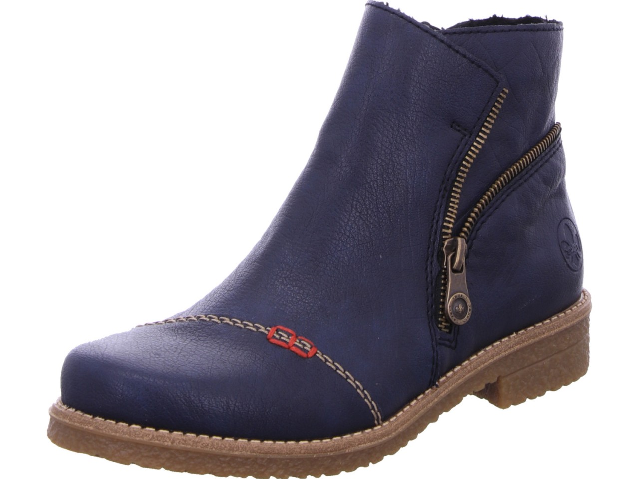 RIEKER Stiefeletten blau