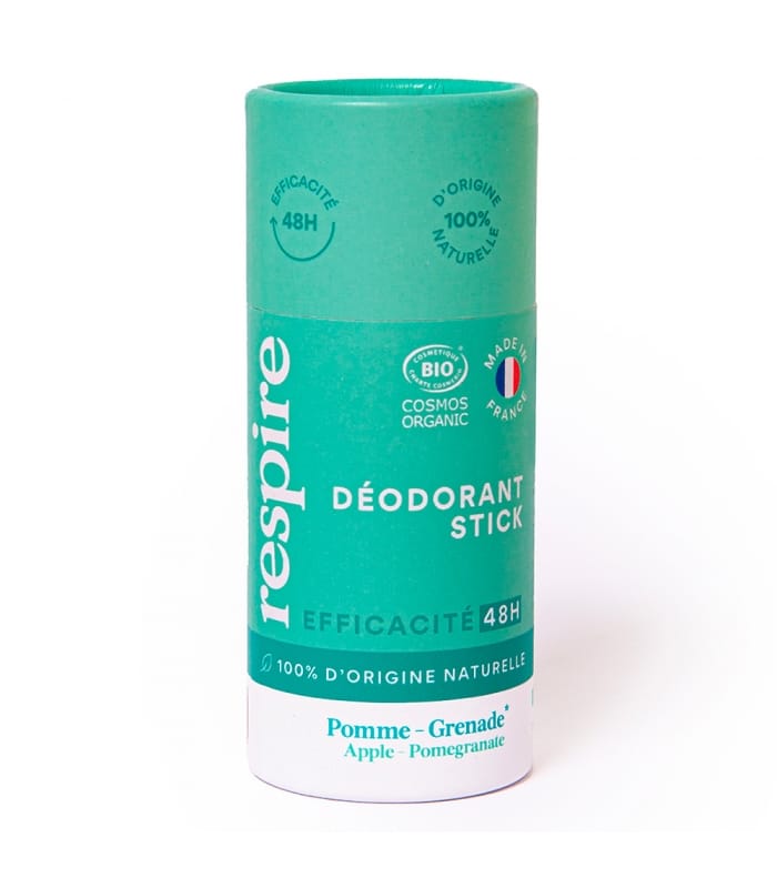 RESPIRE-DEODORANT-RESPIRE Déodorant Stick  Pomme Grenade