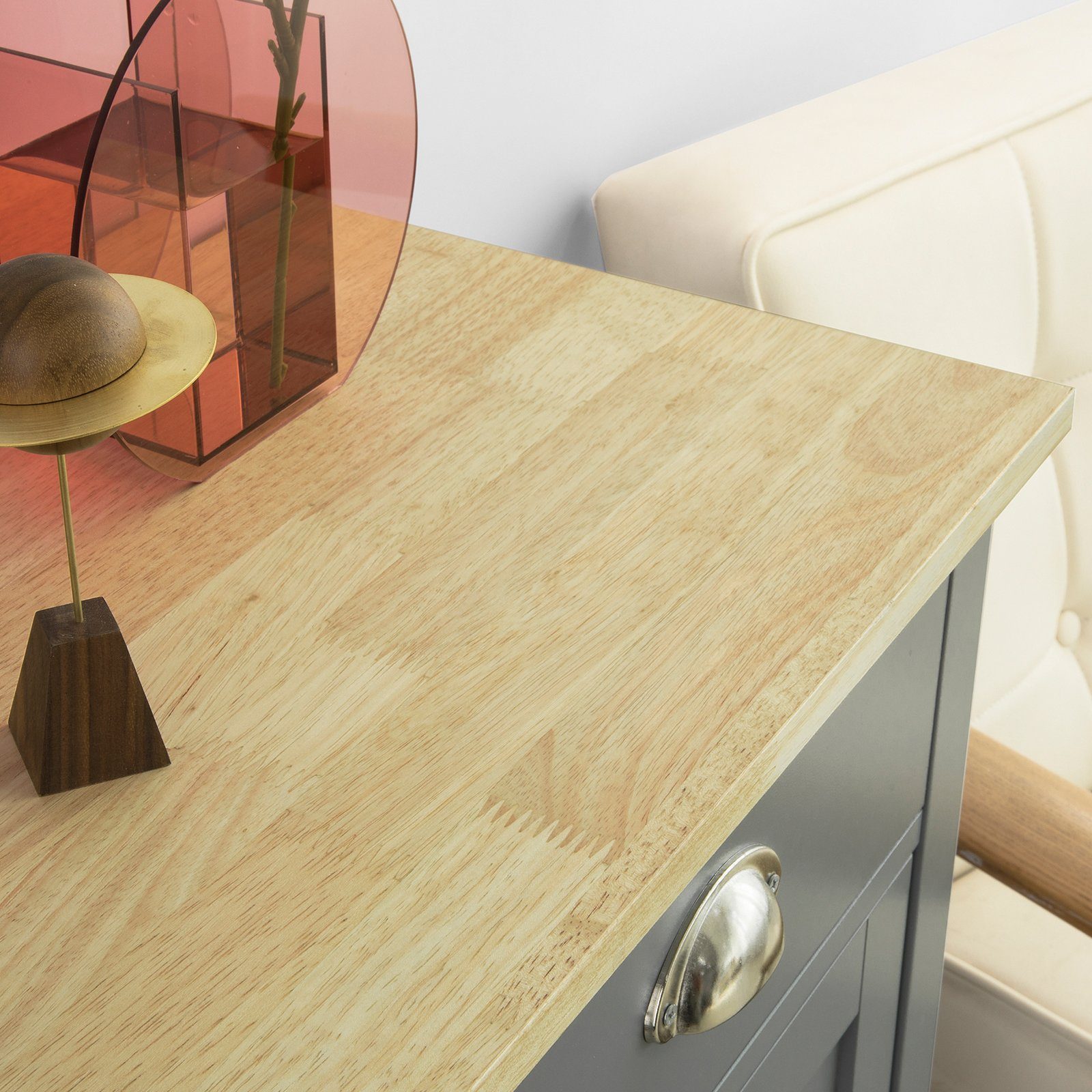 SoBuy Sideboard FSB25, Kommode Küchenschrank Flurschrank