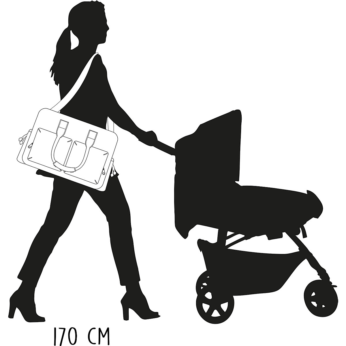 Wickeltasche Kidzroom Vision of Love, grün