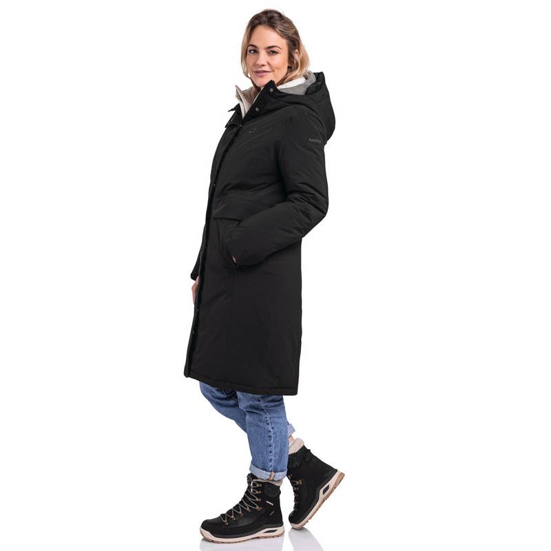 Schöffel Down Parka Canterbury L Daunenjacke Damen