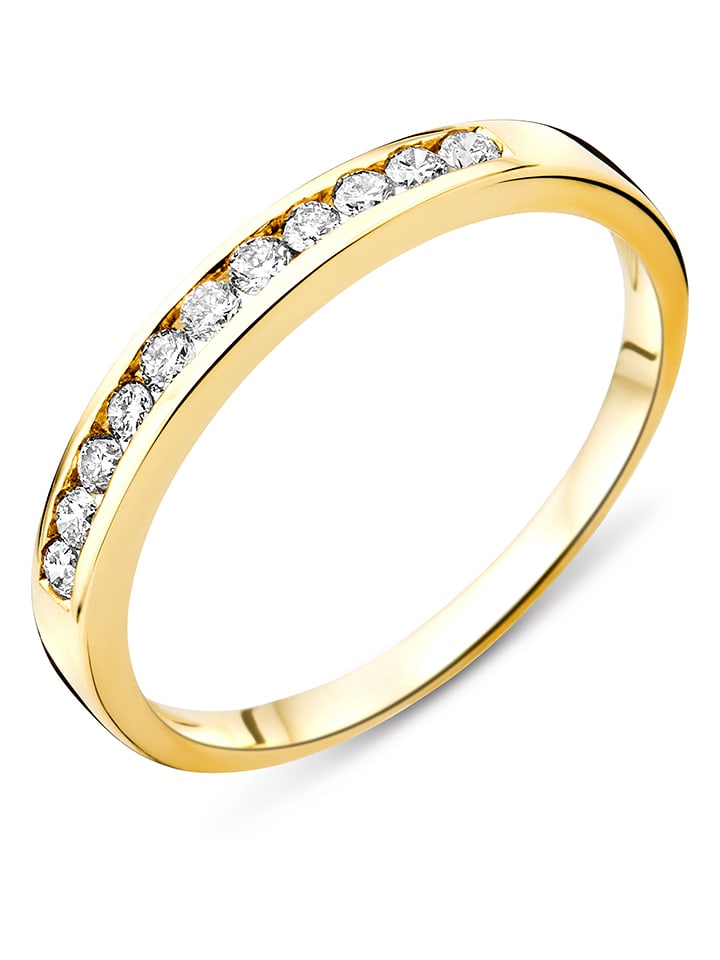 Diamant Exquis Gold-Ring mit Diamanten günstig kaufen