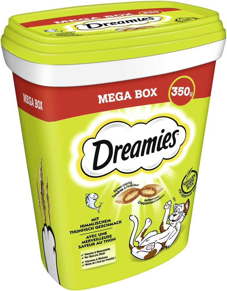 Dreamies Snacks Dreamies Mega Box 350g Thunfisch