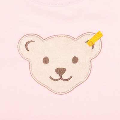 T-Shirt kurzarm, rosa für Mädchen
