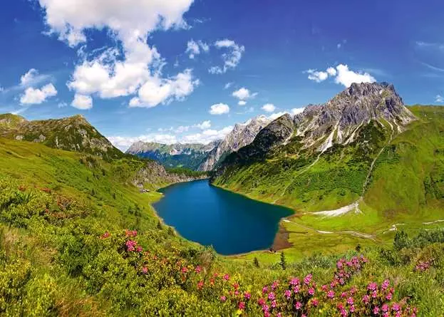 Puzzle 1000 Teile - Tappenkarsee bei Kleinarl