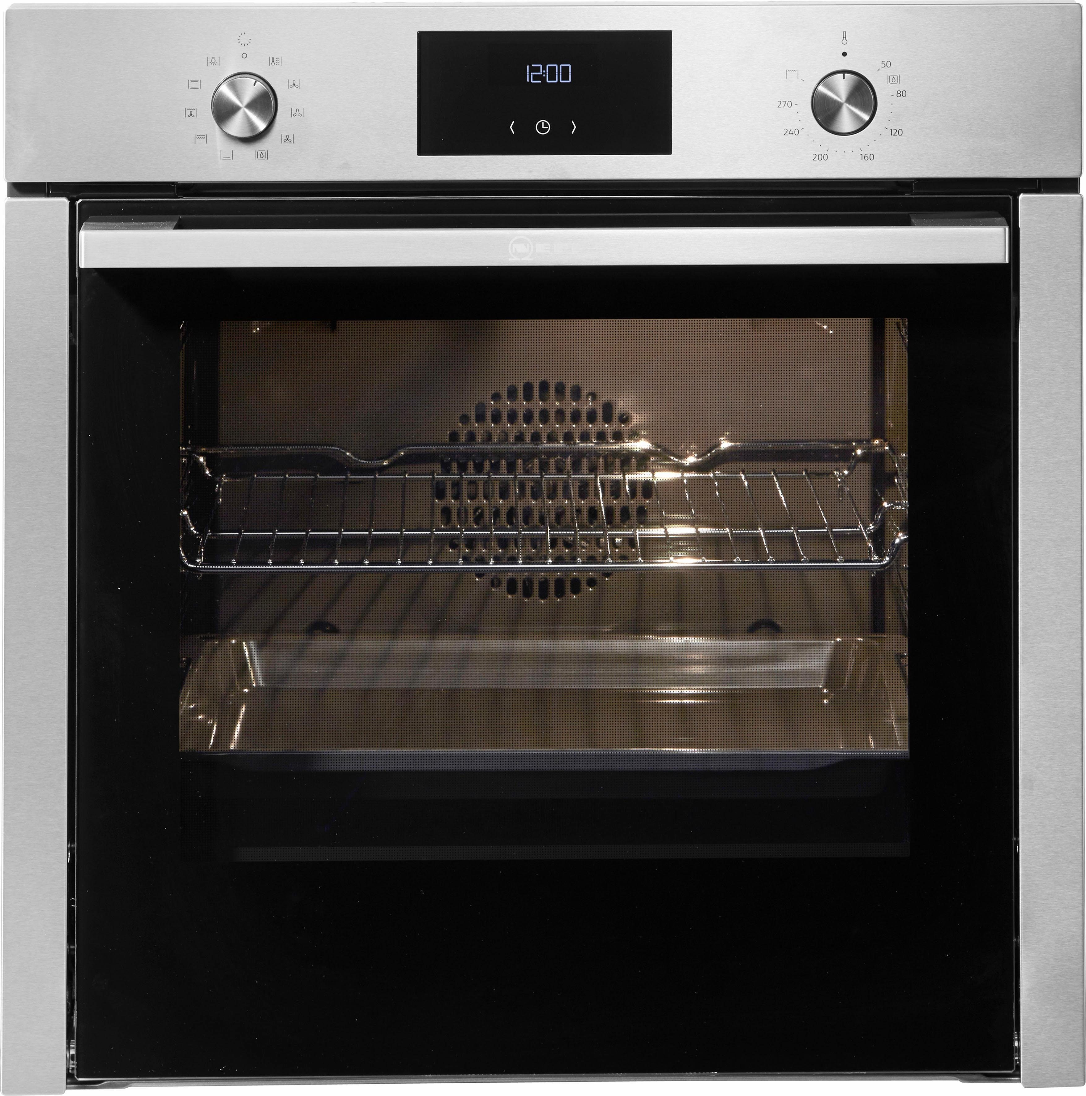 NEFF Einbaubackofen N 50 B3CCE2AN0, mit Teleskopauszug nachrüstbar, easyClean, mit Hide®