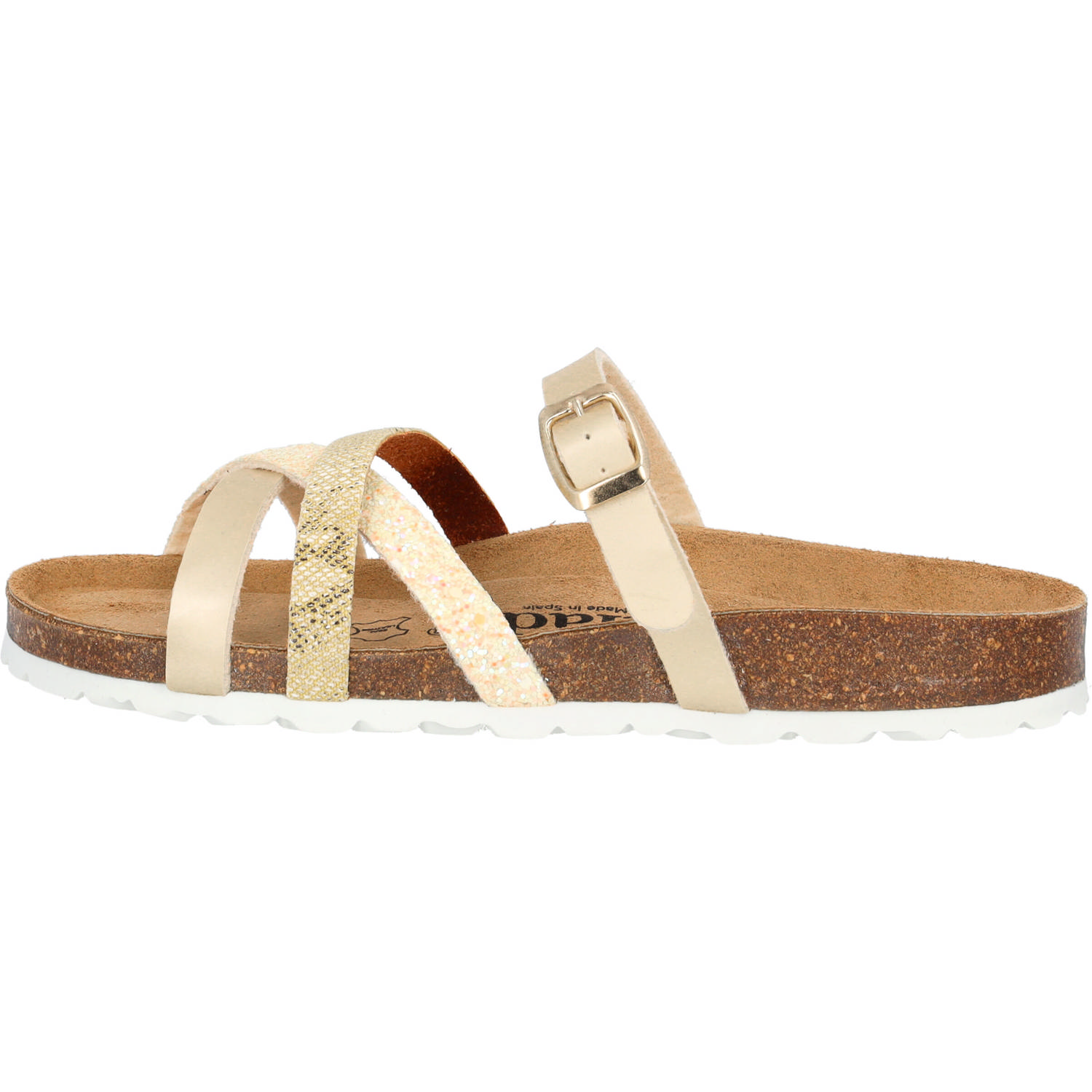 Palado Cruisi, Pantoletten, Damen, Gold Multisparkle