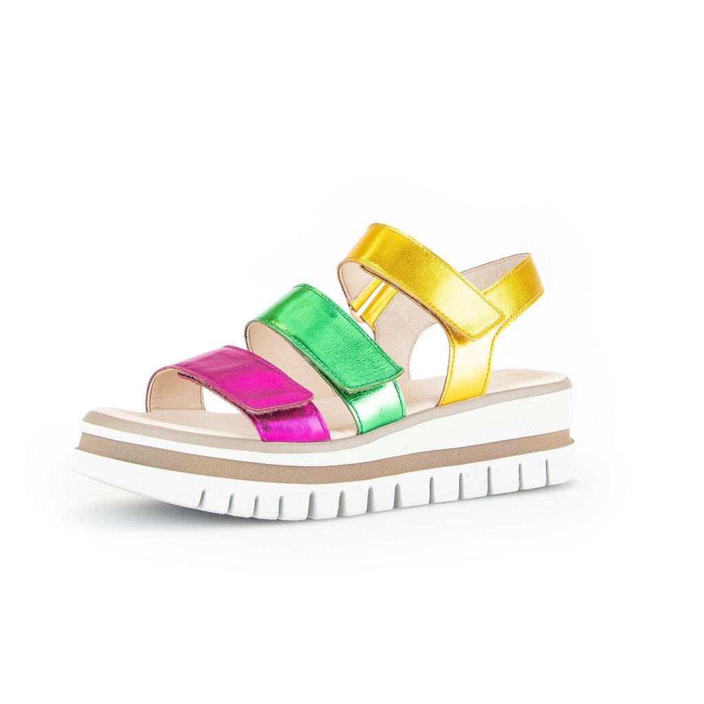 Gabor fashion Plateau Sandale multicolour